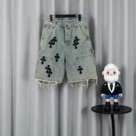 Picture of Chrome Hearts Jeans Short _SKUChromeHeartsS-XLaztx618858